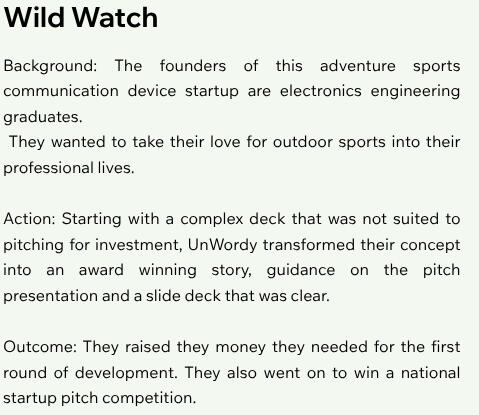Pitch example 2