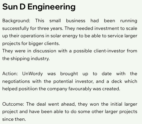 Pitch example 3
